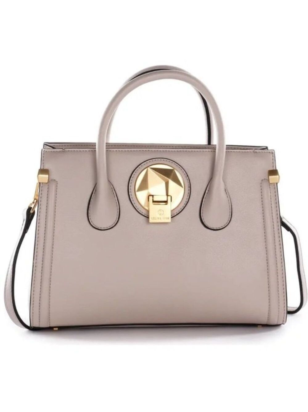 Celine Dion Octave Leather Satchel
